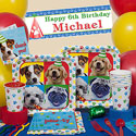 Birthday dog party supplies